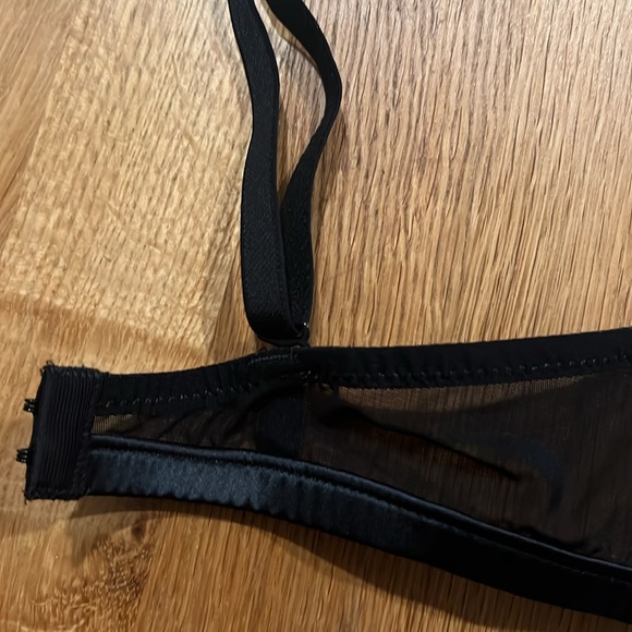 SIMONE PÉRÉLE black lace demi bra size 34C - Picture 4 of 7